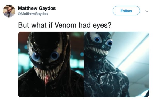 if venom had eyes - Matthew Gaydos Gaydos But what if Venom had eyes?