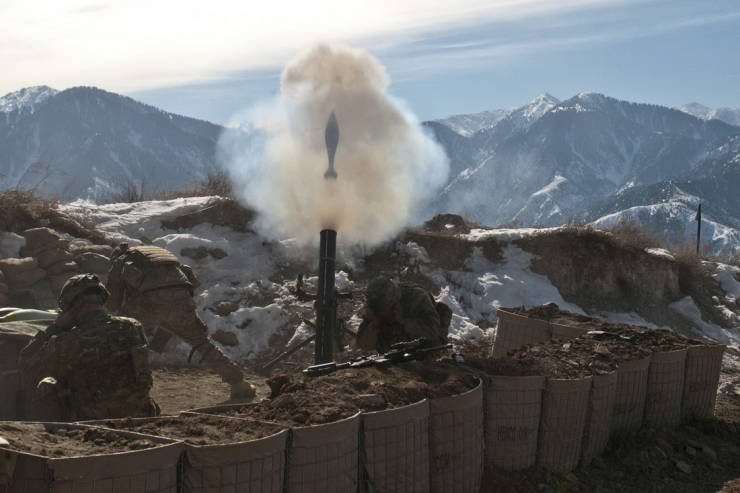 us mortars in afghanistan