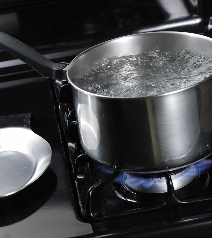 boiling water