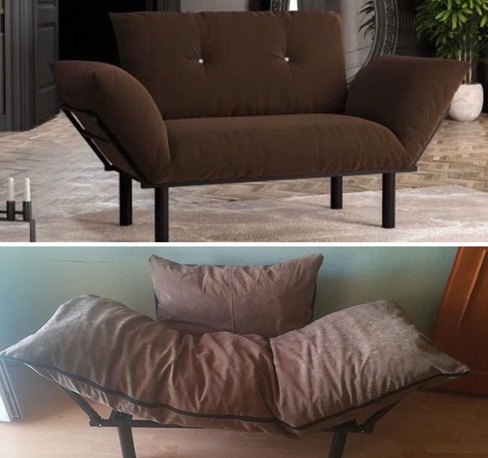expectation vs reality online shopping furniture