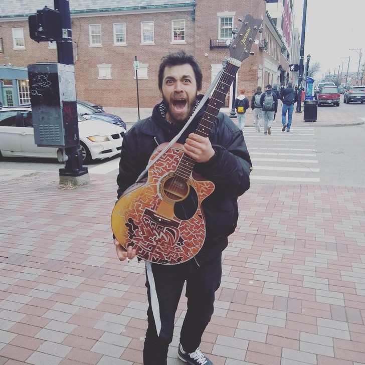 homeless musician