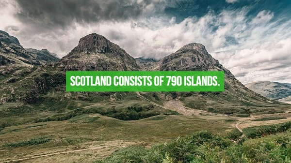 fact scotland highlands - Scotland Consists Of 790 Islands.