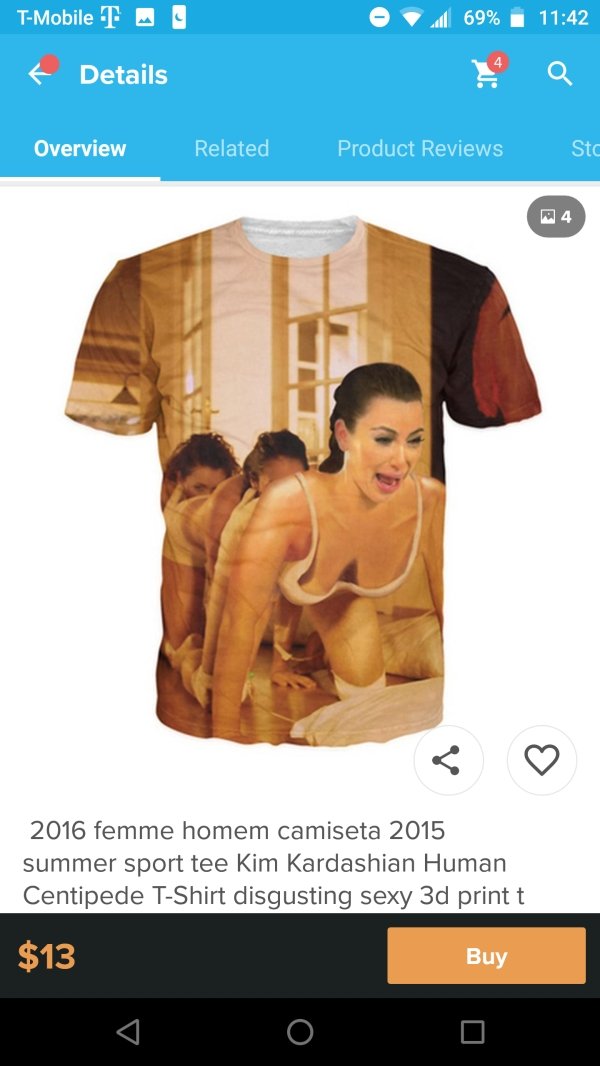 muscle - TMobile Tm O 69% Details Overview Related Product Reviews Stc 2016 femme homem camiseta 2015 summer sport tee Kim Kardashian Human Centipede TShirt disgusting sexy 3d print t $13 Buy