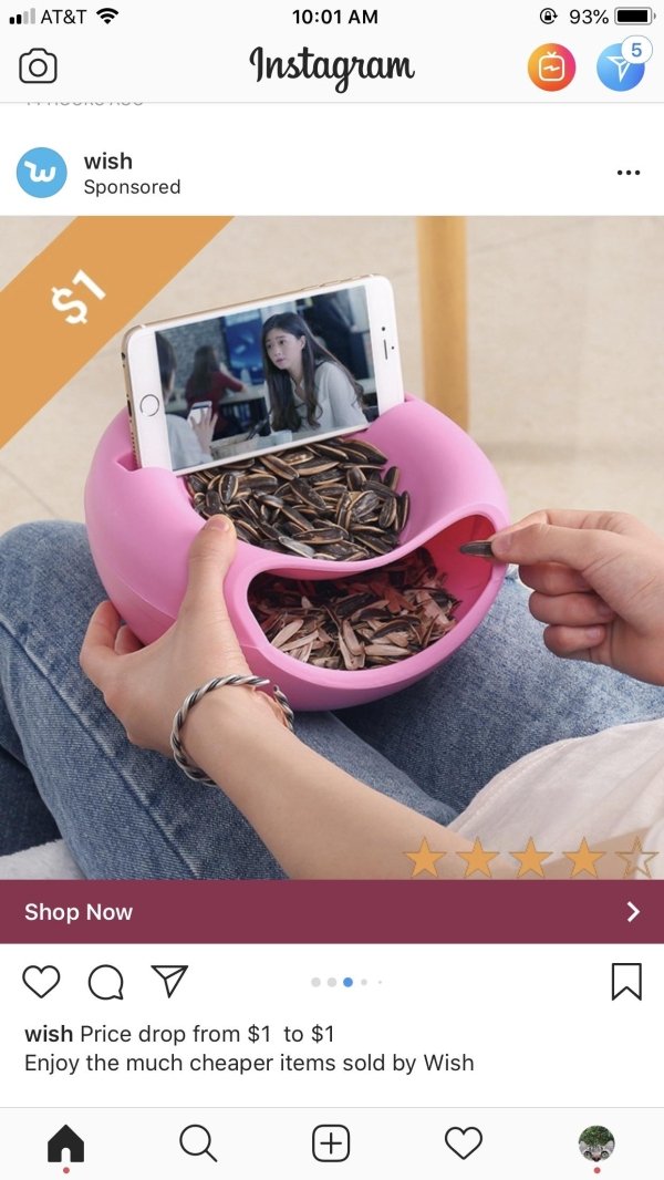 weird wish products - . At&T 93% Instagram wish Sponsored St Shop Now Q .. wish Price drop from $1 to $1 Enjoy the much cheaper items sold by Wish A Q .