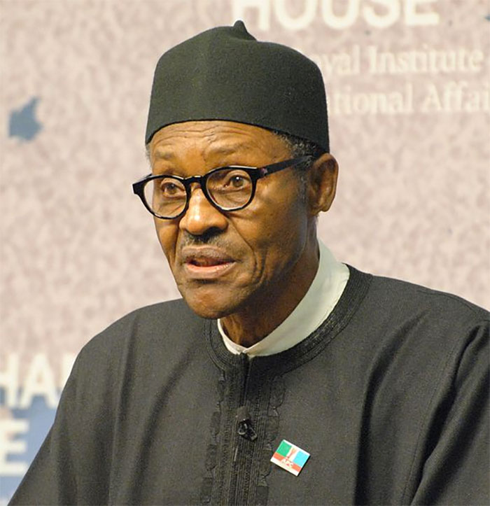 Nigeria's president was replaced by a clone or look-a-like.