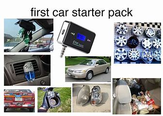 starter pack about getting your first car