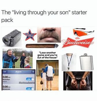 starter pack for sports dads