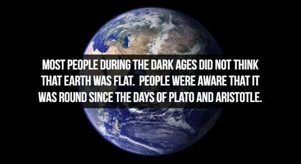 earth 10 years ago and now - Most People During The Dark Ages Did Not Think That Earth Was Flat. People Were Aware That It Was Round Since The Days Of Plato And Aristotle,