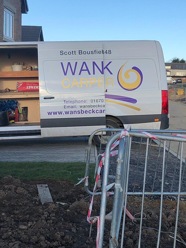 car - Scott Bousfiel 48 Wank Isv Telephone 01670 Email wansbeckca