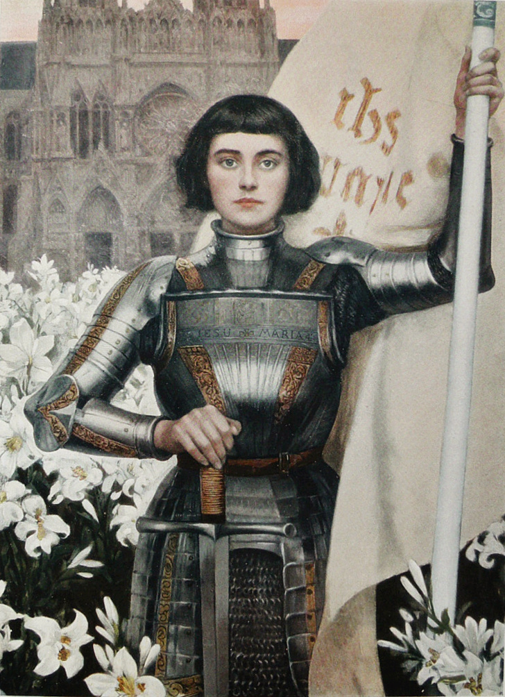 A popular women's hairstyle, the short bob, was inspired by Joan of Arc after she cut her hair off.