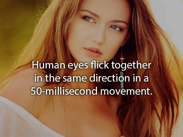 22 Amazing facts about the human body.