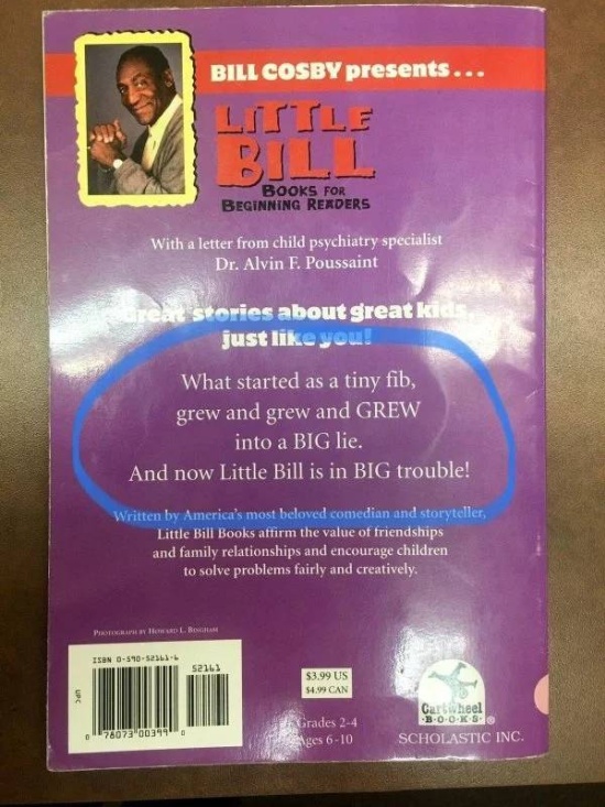 bill cosby book my big lie - Bill Cosby presents... Instle Books For Beginning Readers With a letter from child psychiatry specialist Dr. Alvin F. Poussaint stories about great ki just you! What started as a tiny fib, grew and grew and Grew into a Big lie