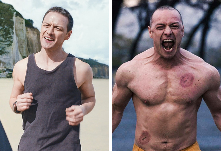 James McAvoy got pumped for Glass.