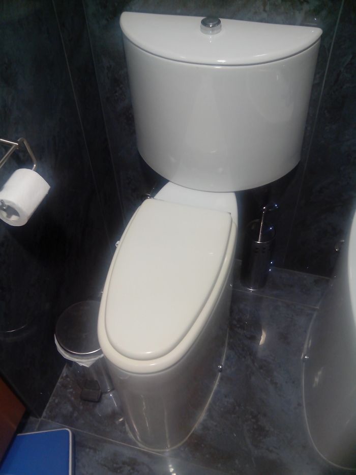 skinny toilet