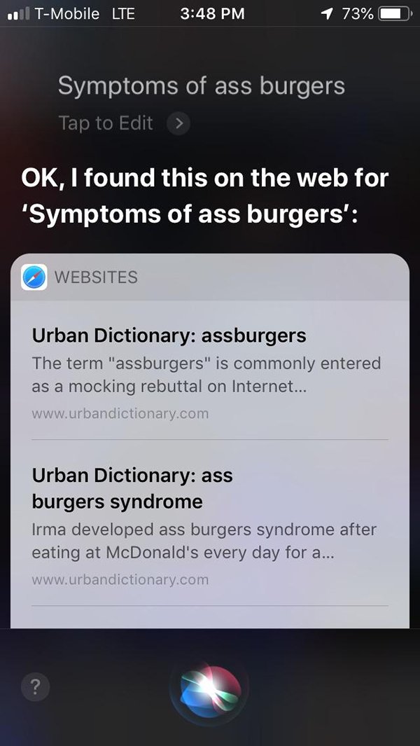 lambert smith hampton - 1 TMobile Lte 1 73% 0 Symptoms of ass burgers Tap to Edit > Ok, I found this on the web for 'Symptoms of ass burgers' Websites Urban Dictionary assburgers The term "assburgers" is commonly entered as a mocking rebuttal on Internet.