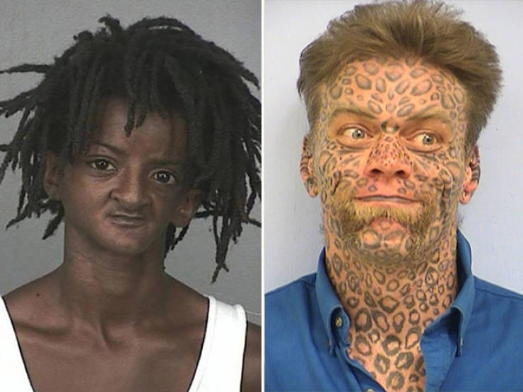 These are some of the most WTF mugshots ever taken.