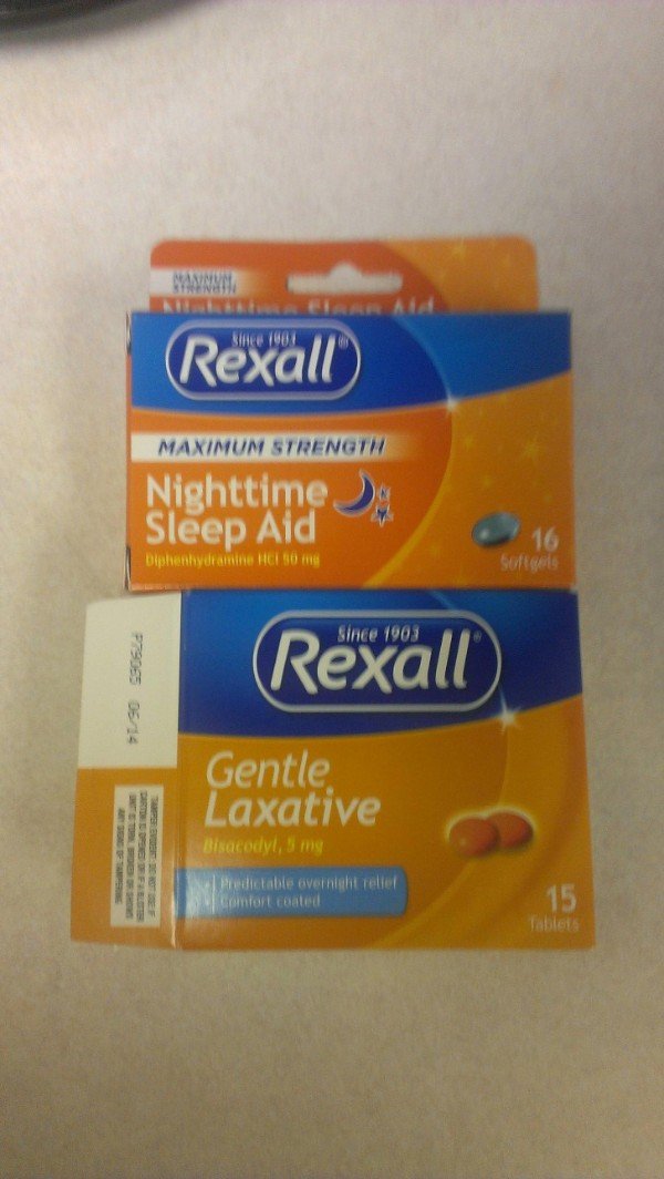 pills that look like oxycodone - Mani Rexall Maximun Strength Nighttime Sleep Aid 16 Diphenhydramine Hci So Since 1903 779055 0514 Rexall Gentle Laxative Bisacodyl, 5 mg dictable overnight retter comfort coate