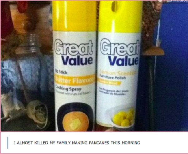 great value comes great responsibility - Nu Great Great Value Value Stick Sutter Flavor miture Polish soking Spray wth i de de I Almost Killed My Family Making Pancakes This Morning