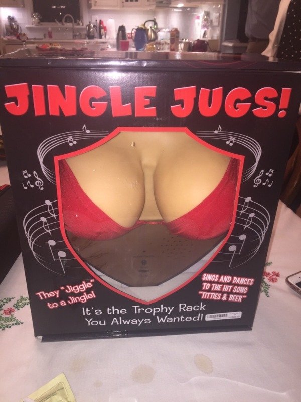 Jingle Jugs Wall Hanging Titties & Beer
