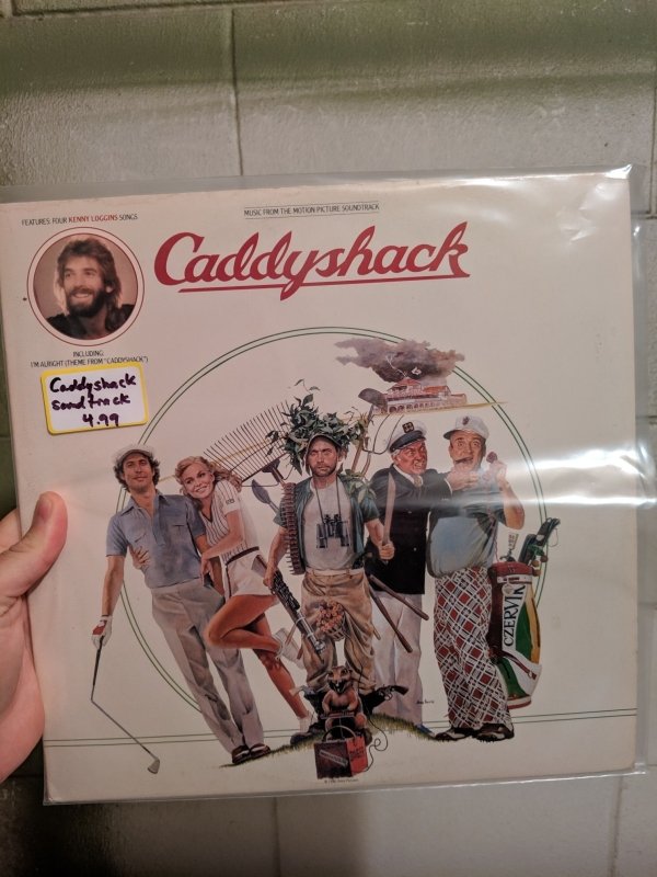 thrift store caddyshack (1980) - Music From The Motion Picture Soundtrack Features Roorkeyloggins Songs Caddyshack Immight Theme From Cad Caddyshack Sundtrack 4.99 mental Czervira