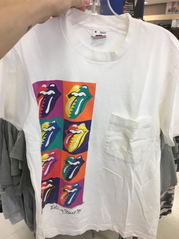 thrift store t shirt