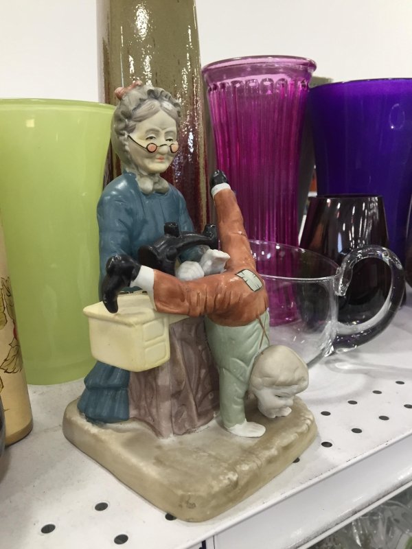 thrift store figurine