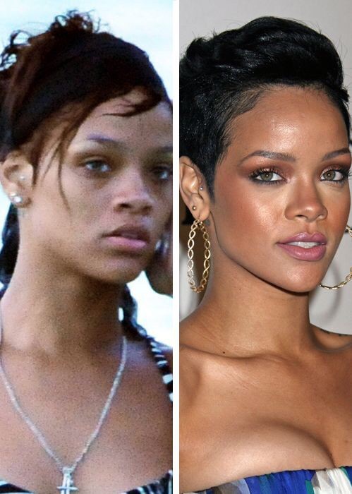 female celebrities without makeup