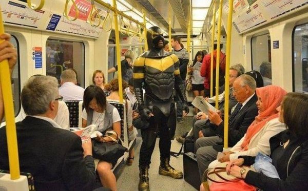 30 Strange things spotted on the subway.