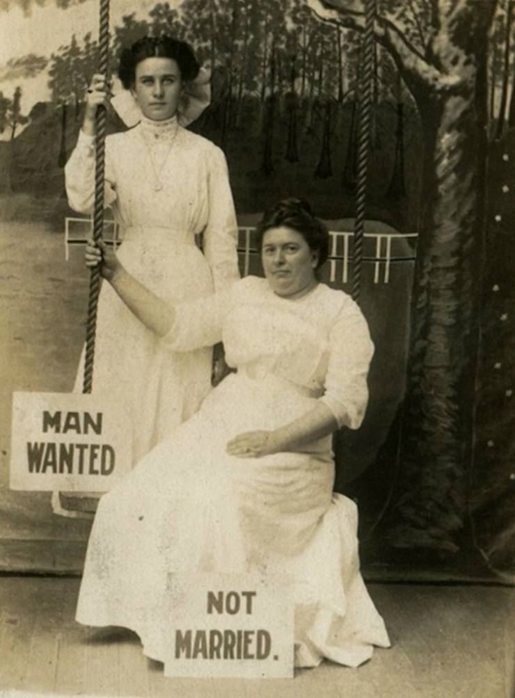 historical photo of weird photos that cannot be explained - Man Wanted Not Married.
