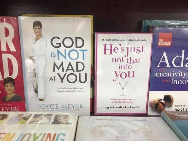 fail god is not mad at you he's just not that into you - The multimillioncopy relationship bestseller Concise He's just God Is Not Mad At You not that into you Ada creativity and inno You Can Ace & G Dollar Li Joyce Meyer Edited by Fyer Greg Behrendt Liz 