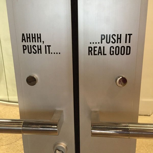 fail lock - Ahhh, Push It.... .Push It Real Good