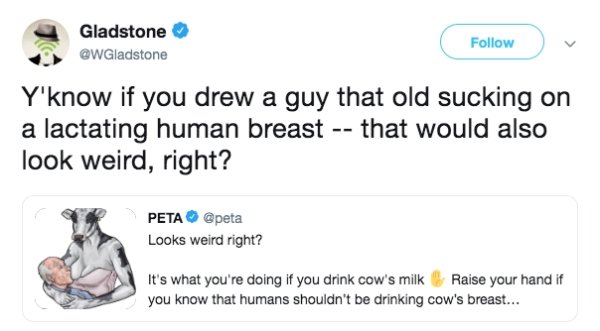 PETA Gets Roasted Online For Its "Beastiality" Meme