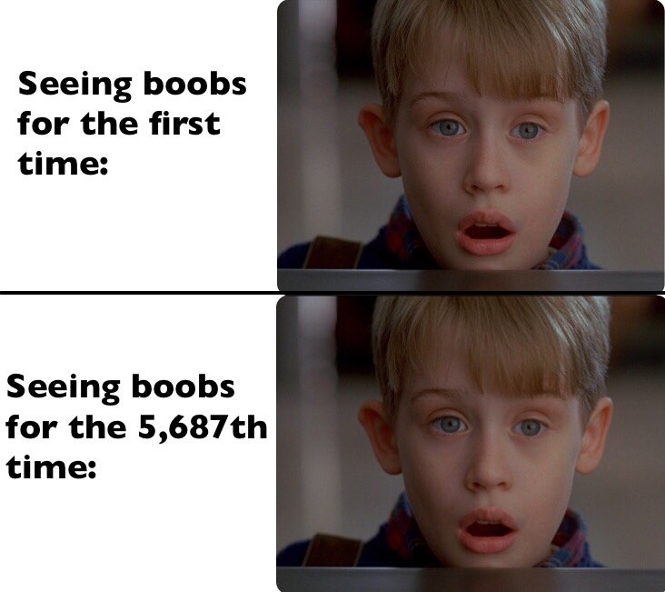 home alone 2 lost - Seeing boobs for the first time Seeing boobs for the 5,687th time