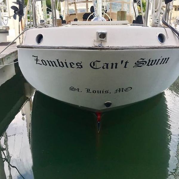 funny boat names - ombies Can't Swimi St. Louis, Mg