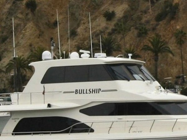 funny yacht names - Bullship