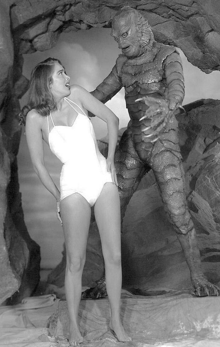historical pic creature from the black lagoon julie adams