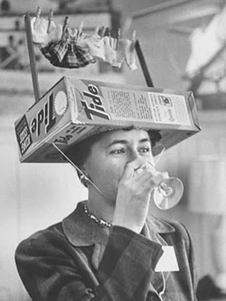 historical pic funny vintage hats