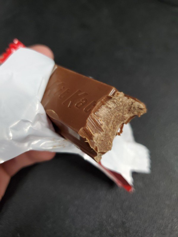 No wafer in this Kit-Kat chunky.