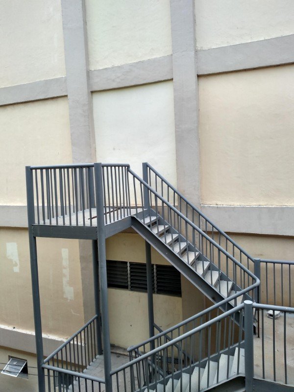 This staircase leads to nothing.