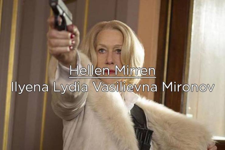 helen mirren in red 2 - Hellen Mirren Ilyena Lydia Vasilievna Mironov