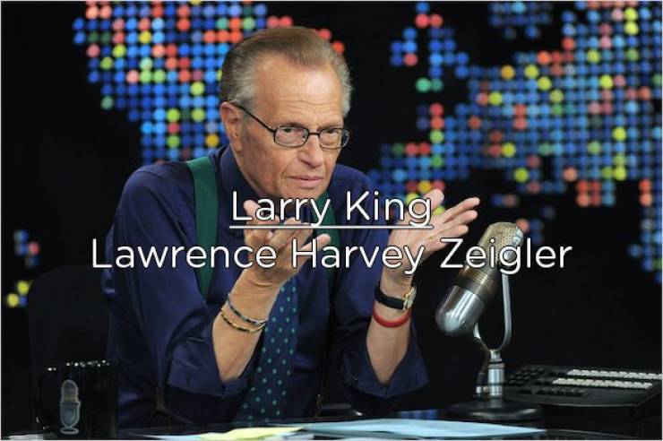 larry king live - Larry King Lawrence Harvey Zeigler