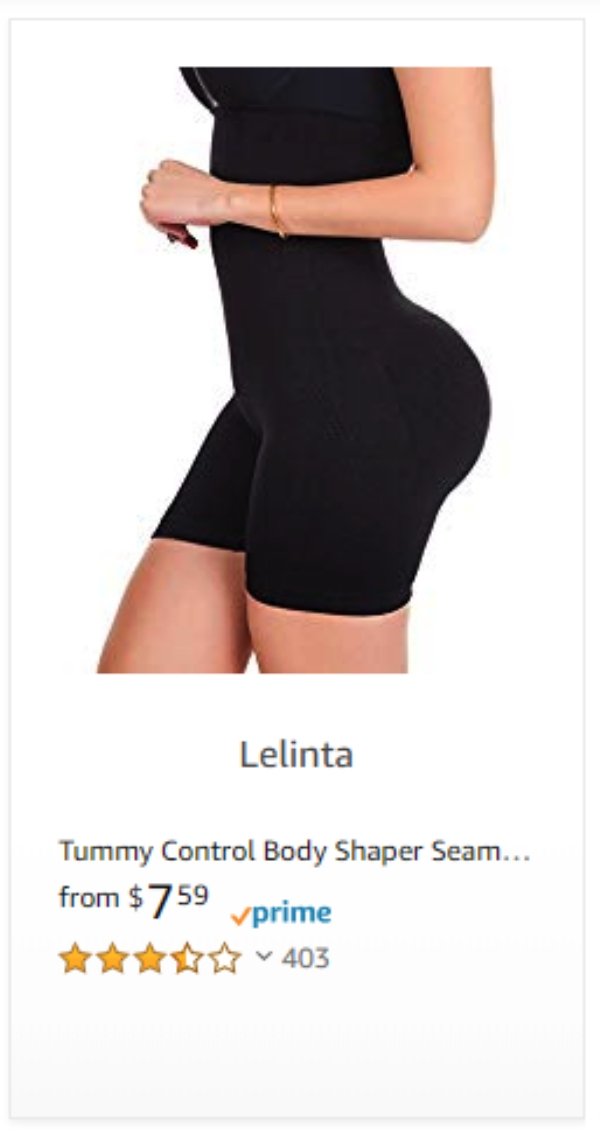 Foundation garment - Lelinta Tummy Control Body Shaper Seam... from $ 759 vprime ~ 403
