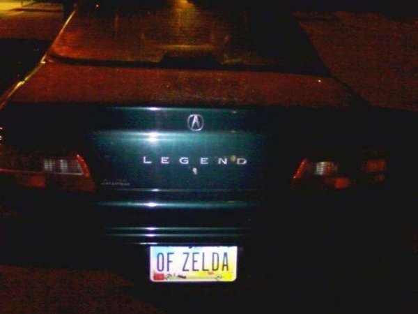 legend of zelda license plate - Legend Of Zelda
