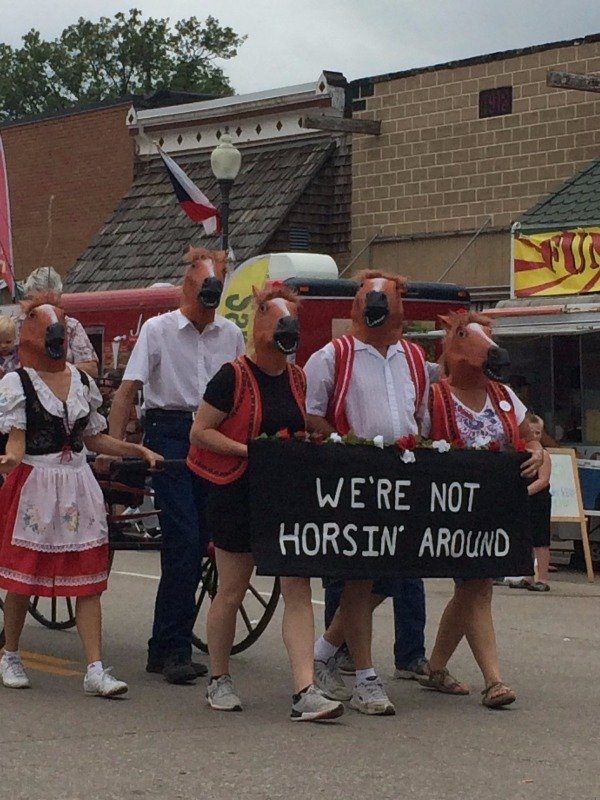 wtf parade - We'Re Not Horsin' Around