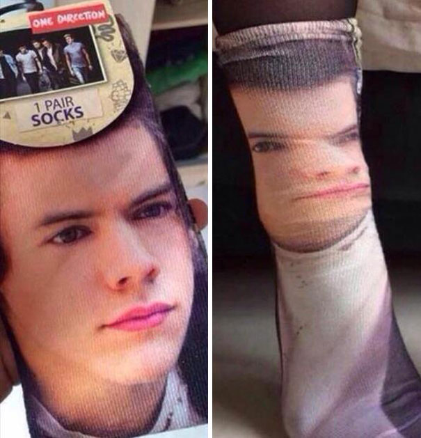 one direction socks meme - One Direction 1 Pair Socks