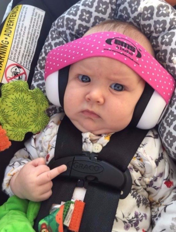 baby headphones meme - Warning Adverten Do Not Death Or Seriously