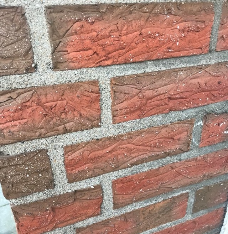 Brick that looks like meat.