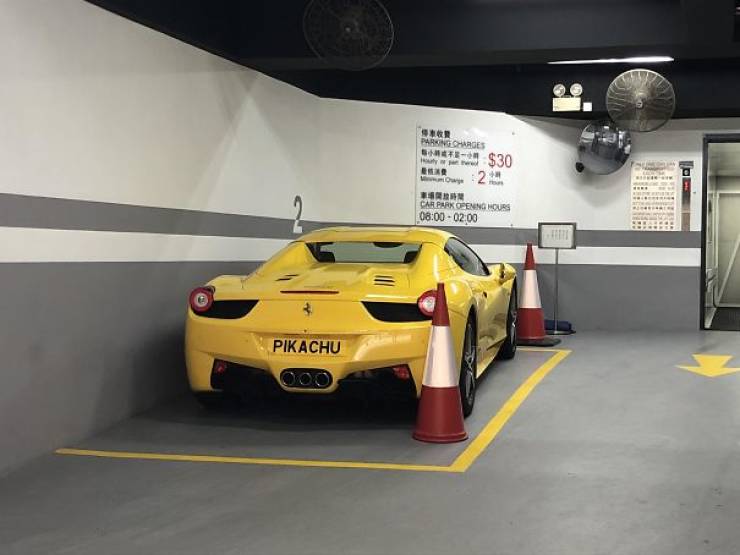 funny license plates - Parking Charges Be2 S230 22 Car Park Opening Hours Pikachu 000