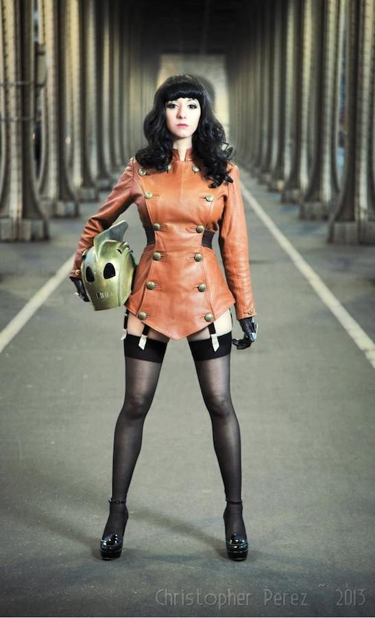 female rocketeer cosplay - Christopher Perez 2013