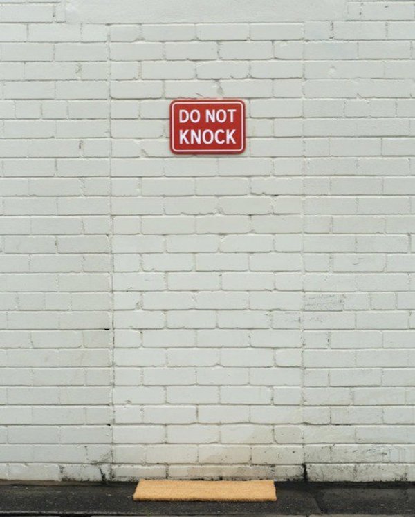 wall - Do Not Knock